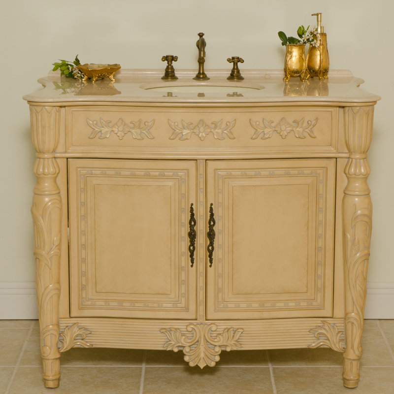 B&I Direct Imports Miami 42" Single Bathroom Vanity Set Wayfair